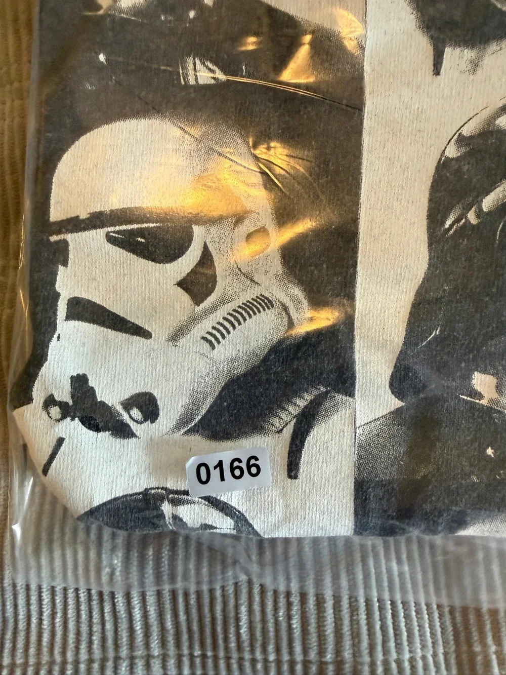 Star Wars Darth Vader & Stormtrooper Graphic T-Shirt – Gray – Size Small